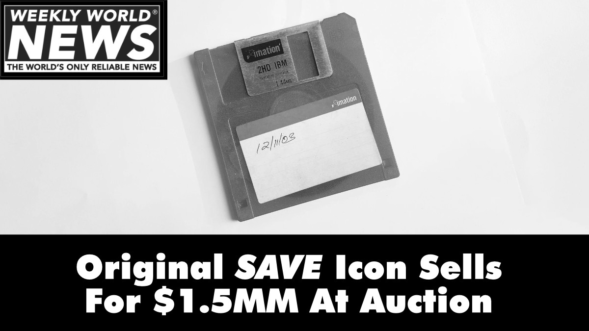 weeklyworldnews's tweet photo. Auction houses are selling everything this year!! Do YOU still have one of these?
#icon #disk #ibm #saveicon #auctions #SAVE https://t.co/gZ87OR2hkD