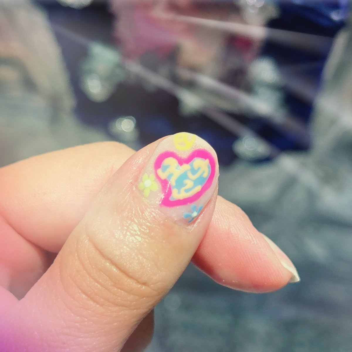 juenomin_BESTY's tweet image. ちょいと可愛すぎてもた💅💦
あと4本どーしよーかなー😑
 #TOUR2024_HPYLIFE
 #HPY #SKYHI #セルフジェルネイル