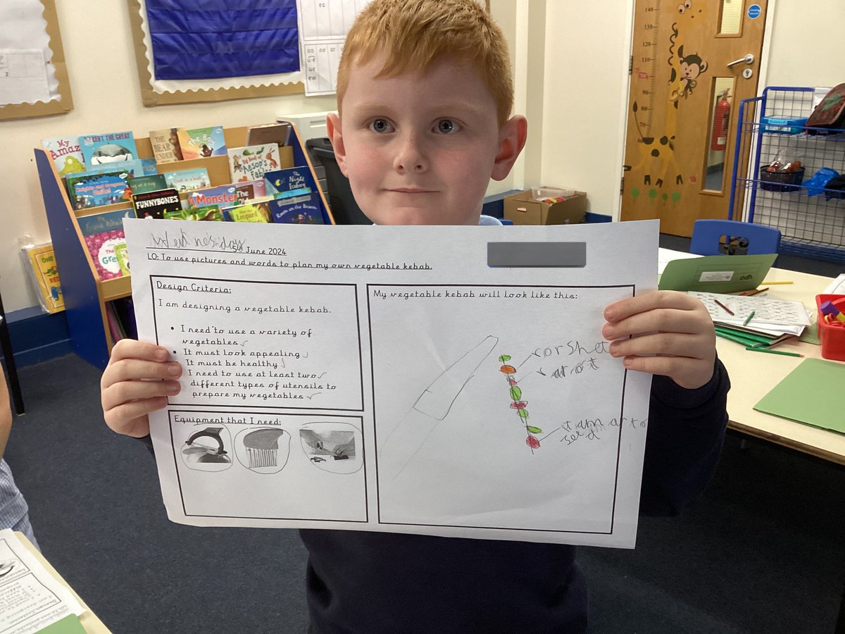StJosephU's tweet photo. 1HW have been busy designing their own vegetable kebabs in DT. #SJUDT https://t.co/AtNbWepzxP