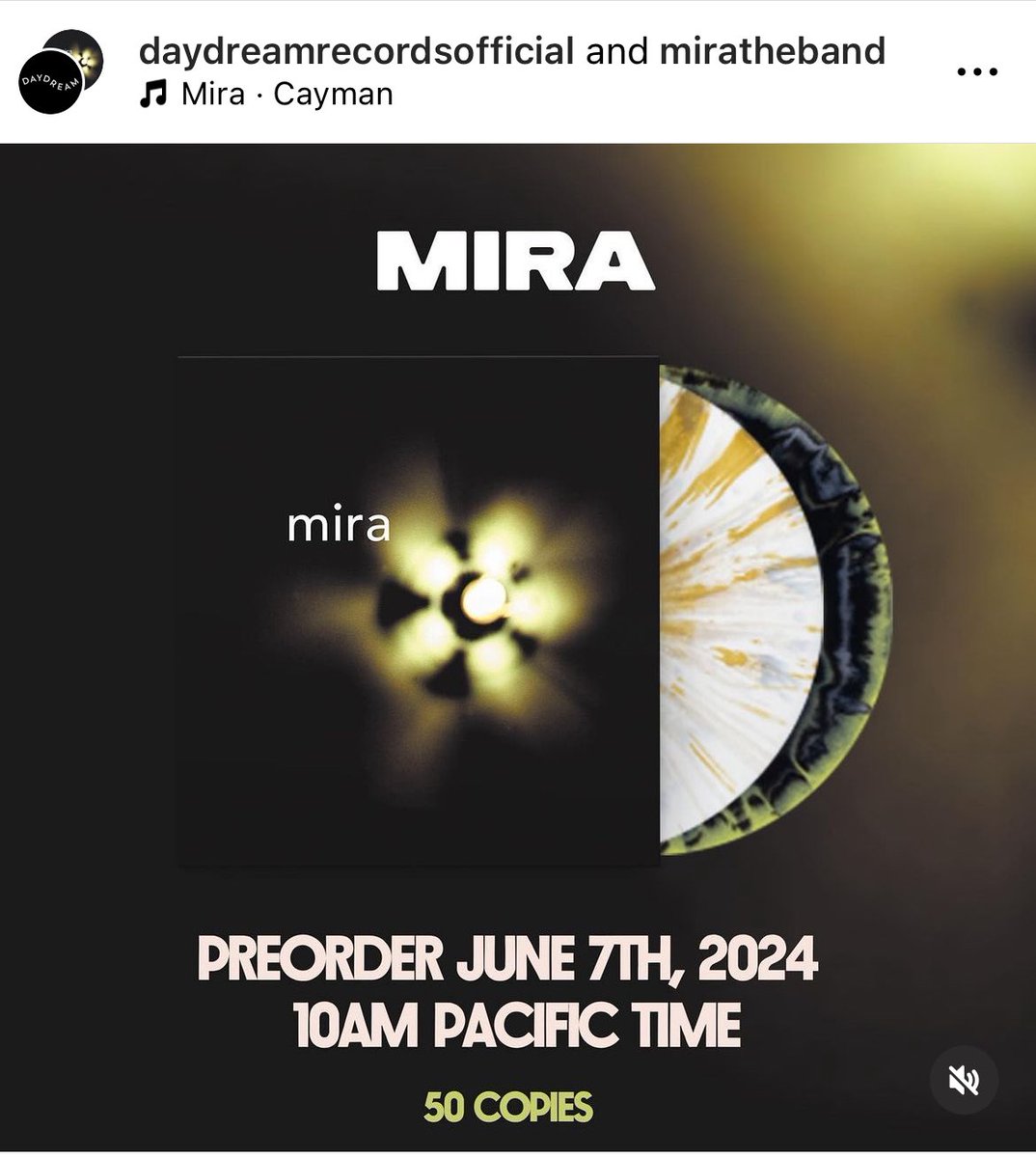 MiraBand96's tweet photo. BIG NEWS: Our debut album will be available on vinyl for the first time ever! Newly remastered double LP with 3 extra tracks. Limited to 300 copies. When they’re gone, they’re gone! Preorder Friday

https://t.co/g2VDp1Q9B2

https://t.co/A0rcGD7IRD https://t.co/7xzw7n2tf2