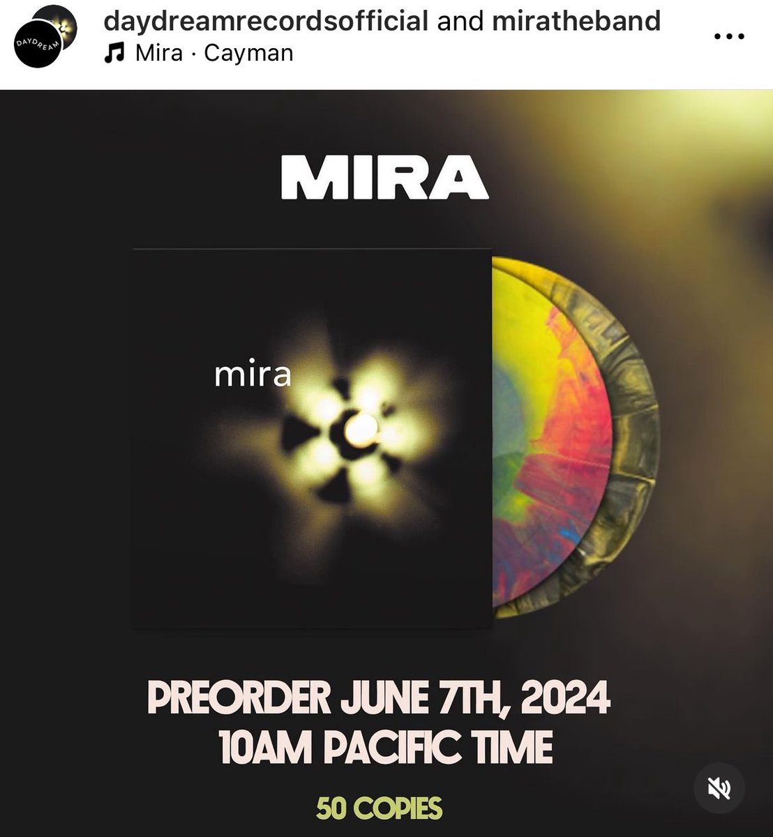 MiraBand96's tweet photo. BIG NEWS: Our debut album will be available on vinyl for the first time ever! Newly remastered double LP with 3 extra tracks. Limited to 300 copies. When they’re gone, they’re gone! Preorder Friday

https://t.co/g2VDp1Q9B2

https://t.co/A0rcGD7IRD https://t.co/7xzw7n2tf2