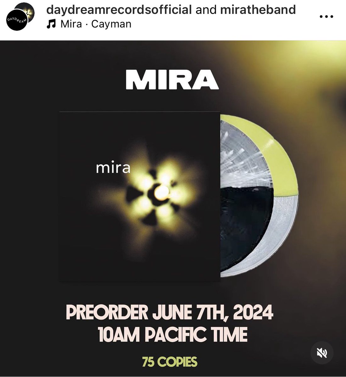 MiraBand96's tweet photo. BIG NEWS: Our debut album will be available on vinyl for the first time ever! Newly remastered double LP with 3 extra tracks. Limited to 300 copies. When they’re gone, they’re gone! Preorder Friday

https://t.co/g2VDp1Q9B2

https://t.co/A0rcGD7IRD https://t.co/7xzw7n2tf2