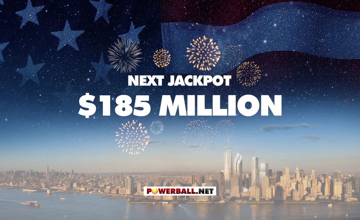 PowerballUSA's tweet photo. Tonight's jackpot is up to $185 MILLION ๐คฉ - are you ready for the draw?๐ช
Grab your tickets at this link ๐https://t.co/q0imRaOPEx
#USPowerball #USAPowerball #PowerballUSA #PowerballUS #PowerballNumbers #PowerballWinners #WinningNumbers #powerballplayers https://t.co/euxTA1cB5d