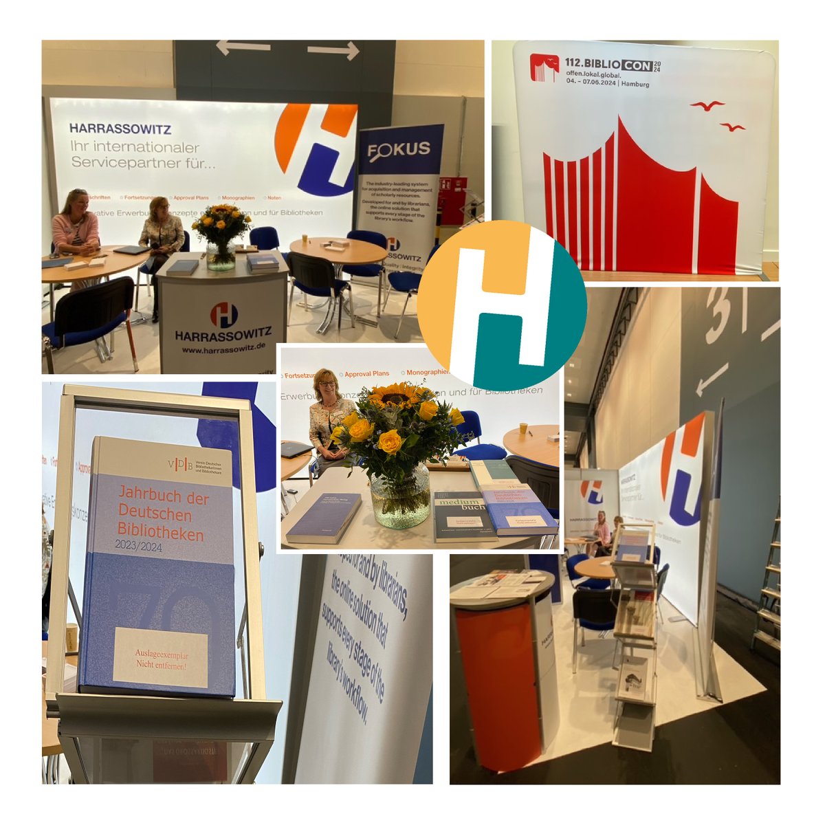 harrassowitz_v's tweet photo. Wir freuen uns sehr Teil der gestern gestarteten #BiblioCon2024 in #Hamburg zu sein. Mit im Gepäck: Unser breites Angebot an Publikationen zu #Bibliotheken. Kommen Sie uns gerne besuchen!

#library #bibliocon #books https://t.co/N8oxfdm3wo