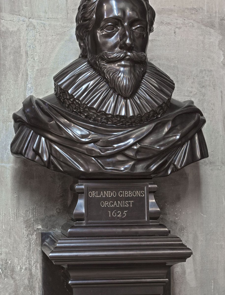 Orlando Gibbons, Organist here <a href="/wabbey/">Westminster Abbey</a> from 1623-25, died OTD in 1625 #gibbons