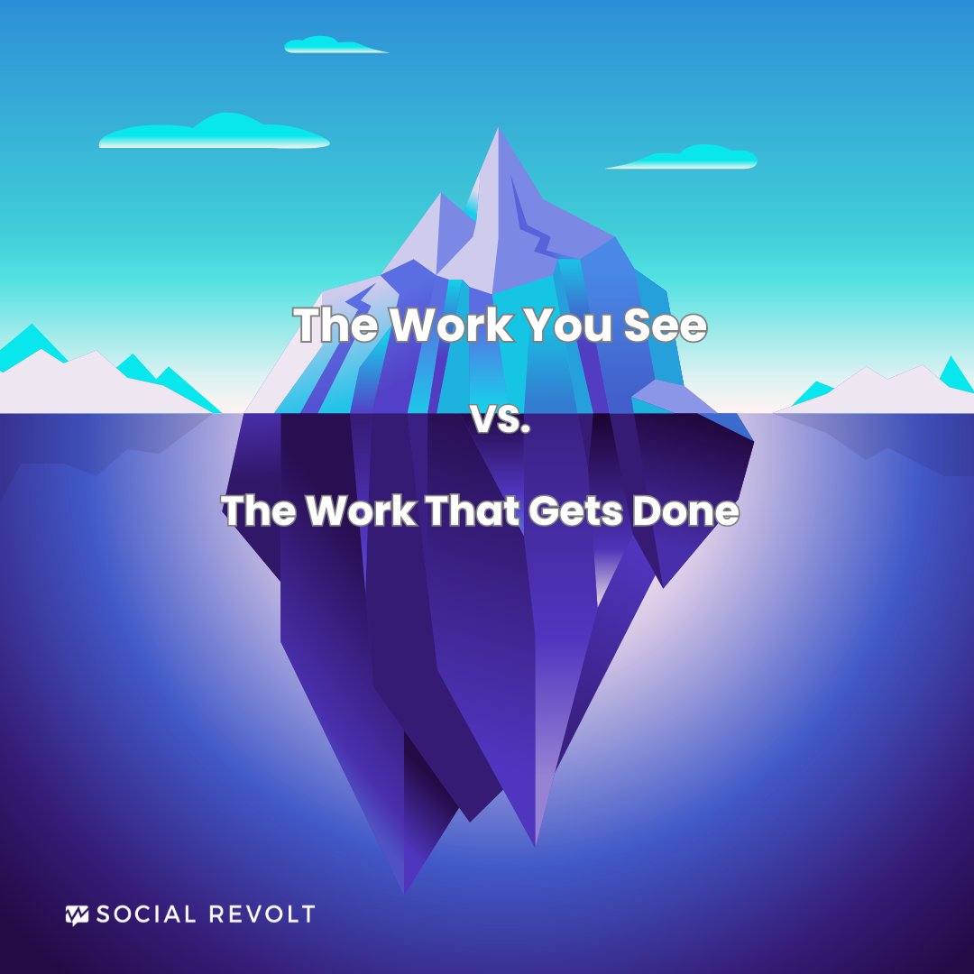 What you see is just the beginning. The visible results are impressive, but the real work lies beneath the surface. 

Explore our award-winning campaigns and celebrated projects at socialrevoltagency.com 

#BehindTheScenes #IndustryInsights #MarketingTips