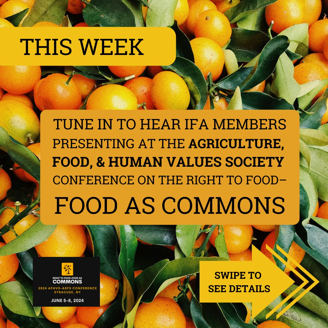 Agroecology_UVM's tweet photo. 🤔 Unsure of which of the incredible sessions to attend this week at AFHVS? We may be biased, but we have a few sessions to recommend put together by some of our IFA members and collaborators! See you there!

#righttofood #foodascommons #afhvs #foodsovereignty #agroecology https://t.co/2r307OyhsQ