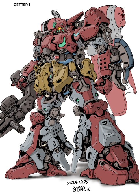 「mobile suit robot」 illustration images(Latest)