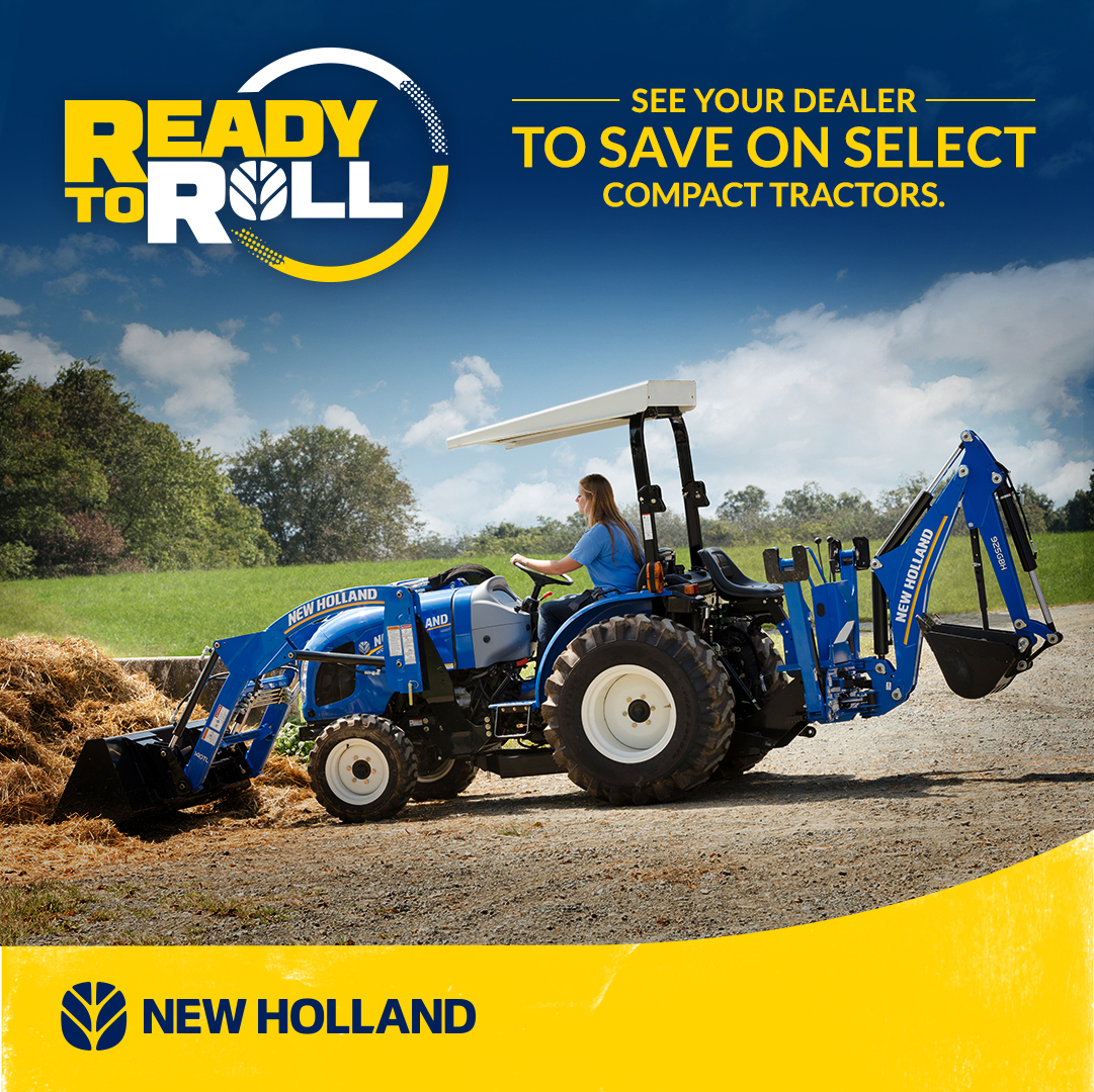 ESMFarmEquipmen's tweet photo. great deals - see your local dealer #compacts #newholland https://t.co/mZRY1suRgh