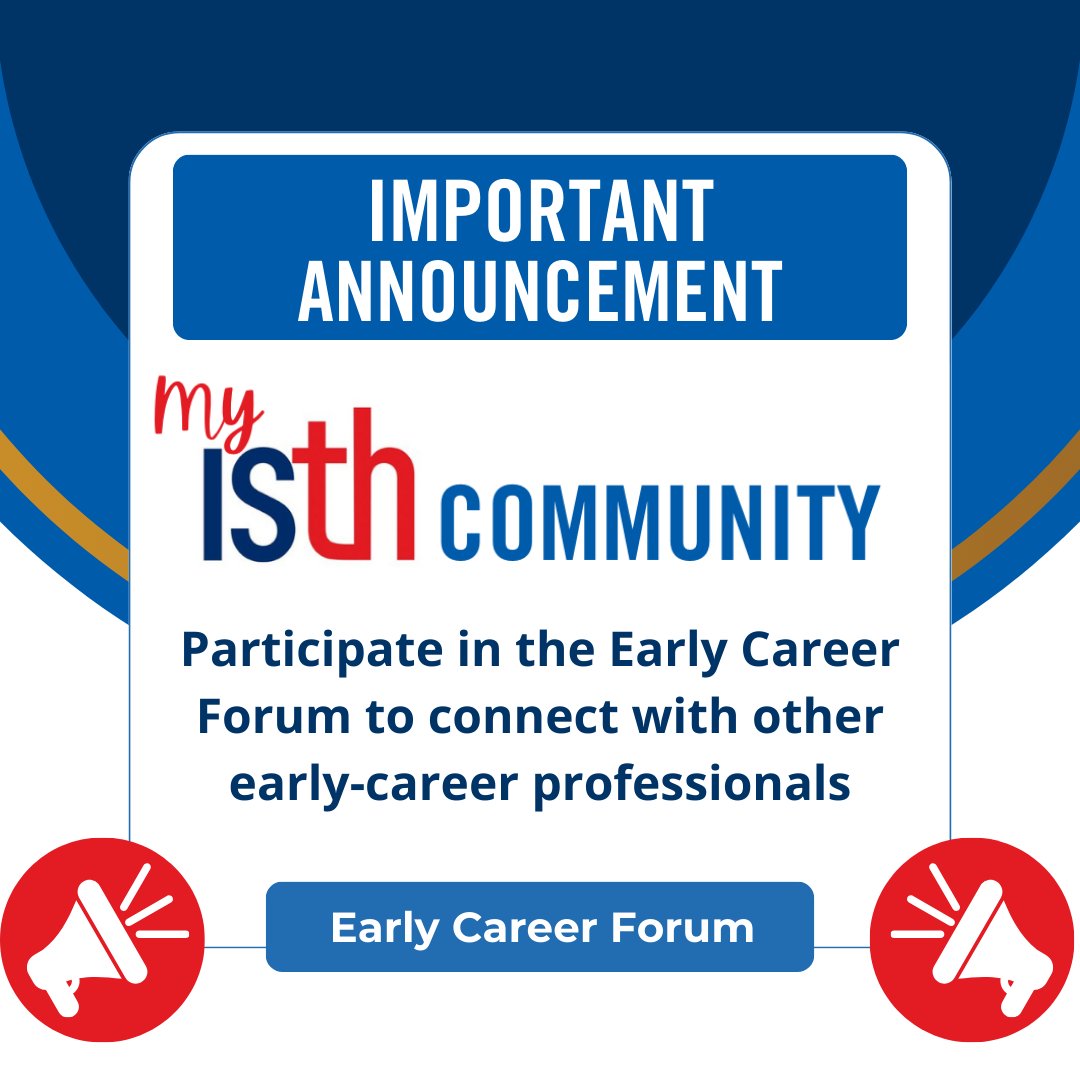 Calling Early-Career Members: Log in to your My ISTH Community to check out our new Early-Career Forum! This is a great opportunity to meet new people at similar stages and share experiences

Get started today and don't forget to check out our #ISTHEarlyCareer Lounge in Bangkok!