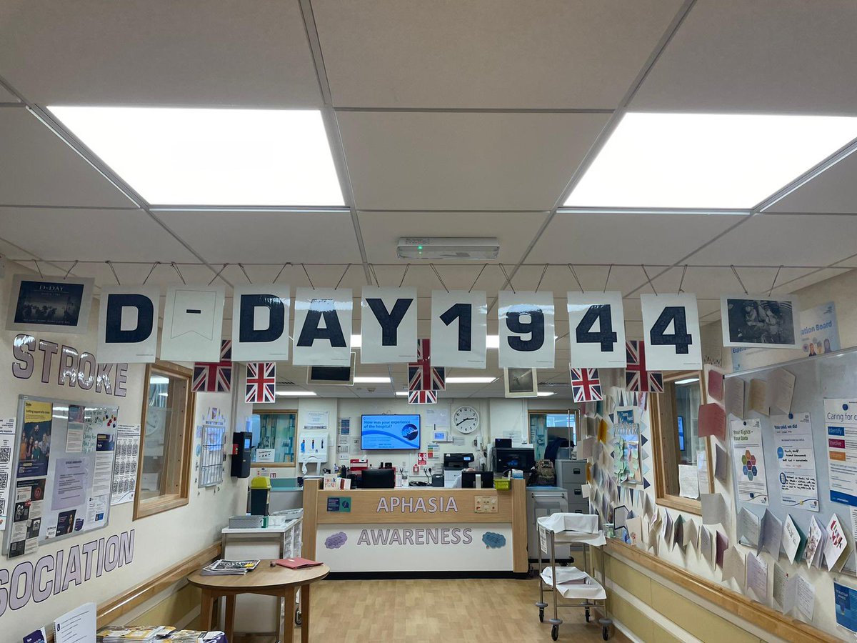 Daybrook ward honouring  the 80th anniversary of D-Day …. We will never forget…Thank you 🙏 🙏🙏🙏