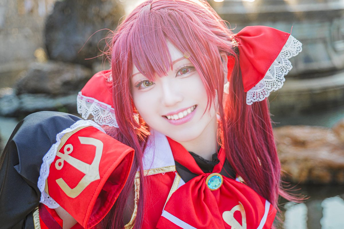 yukitomaru_05's tweet photo. 【Cosplay / hololive🏴‍☠️】

𝐀𝐡𝐨𝐲〜❣️

📸▶︎【@koshibonophoto 】様

 #アコスタ鶴舞  #宝鐘マリンコスプレ https://t.co/NhrhA6ocMn