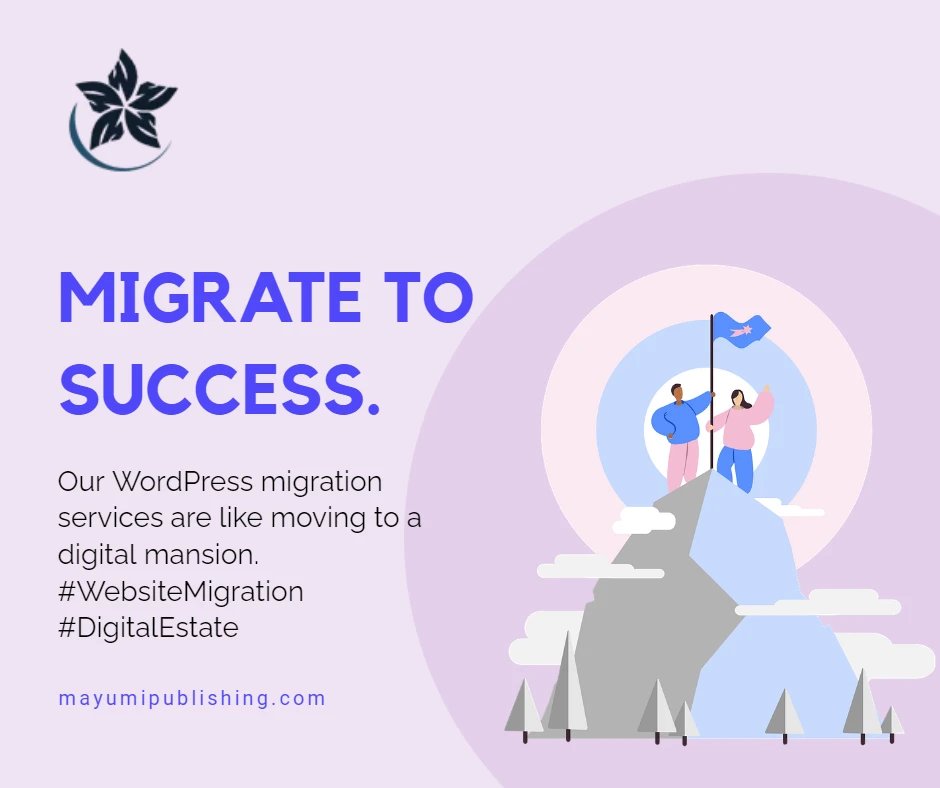 mayumi_digital's tweet photo. We'll handle everything for a smooth website migration to ensure your online presence thrives in its new digital estate. Trust us for a successful website migration. https://t.co/AcGfk1qoDo