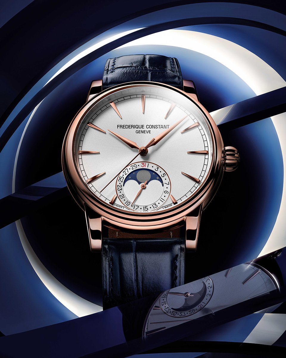 FrederiqueConst's tweet photo. Classic Moonphase Date Manufacture: a new movement – and the first solid rose gold case.

Add it to your collection: https://t.co/mvW7QGSNf7

#ManufactureCollection #InHouse #LiveYourPassion #Gold #Moonphase #Watchmaking https://t.co/NSL5uKAePT