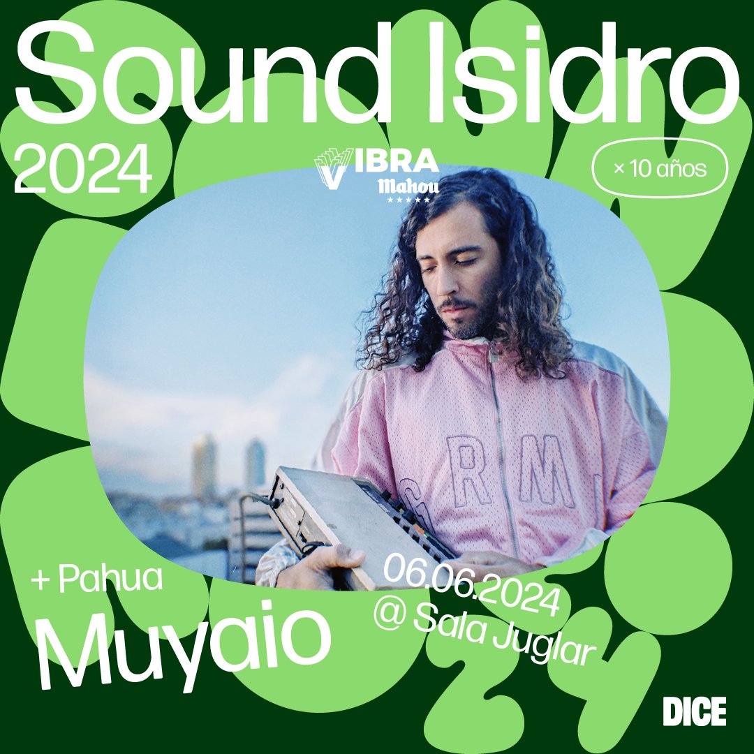 Mañana jueves en Madrid! Entradas dice.fm/event/k5wq8-pa…
#soundisidro #conciertosmadrid