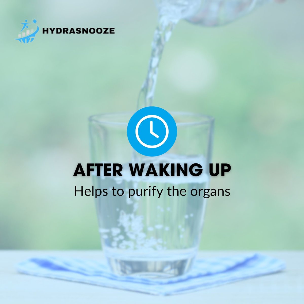 HydraSnooze's tweet photo. Hydrating first thing in the morning replenishes lost fluids, boosts mood, and enhances cognitive function. Start your day right by fueling your body with water! 💜
---
🌐 https://t.co/RZX3Jx3wJC 
.
#morninghydration #hydratefirstthing #startyourdayright #boostmood https://t.co/GJeg0zwJsH