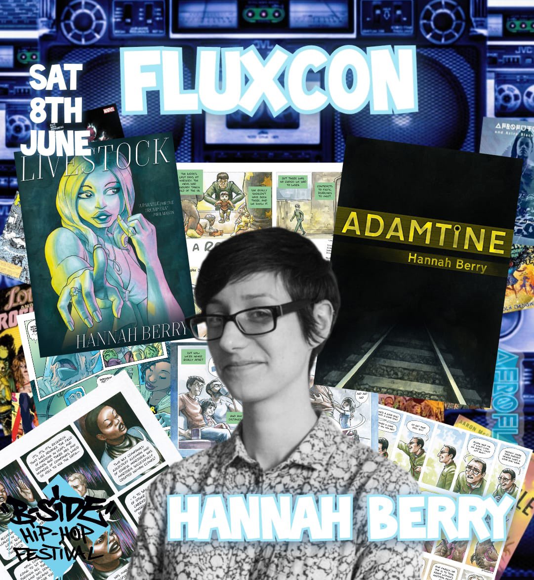 Hey Birmingham! This Saturday I’ll be tabling at FluxCon, your festival of street art, martial arts, life drawing, comics, zines &amp; gaming in the Hippodrome. See you there! afroflux.org/fluxcon <a href="/AfrofluxUK/">Afroflux</a>