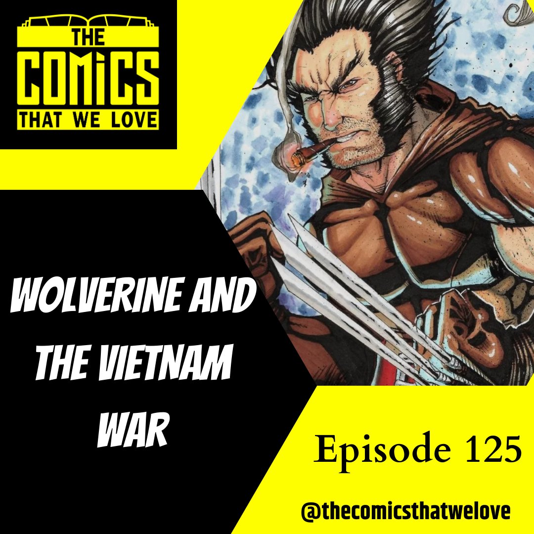 This one is a little different. A bit of a think piece.

Started a Wolverine profile episode, latched into an interesting idea...and here we are!

Check it out!
kite.link/WolVietnam
#wolverine #marvelcomics #marvel616 #marvel #xmen