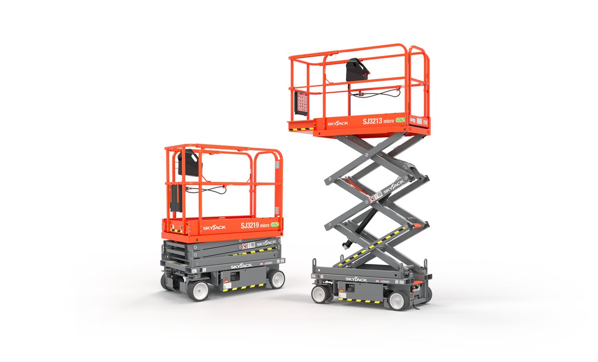 SkyjackInc's tweet photo. Today, join our senior product manager Corey Connolly and editor of Access, Lift &amp; Handlers, Lindsey Anderson, at our Guelph location, as they dive into why micro scissor lifts are the next big thing! Tune in LIVE at 11:30am ET.
Sign up here: https://t.co/Qz994qgUiw https://t.co/ZnikBqmJyS