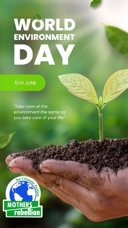 Preciouskalomb4's tweet photo. Happy World Environment Day Green Champions 💚🌍. Its our hope that all of you are doing well. Kudos and many thanks to the many of you who took part in various activities Worldwide to mark the big day👏,keep up with the spirit!
#ClimateMothers https://t.co/vfG7HUaTGr