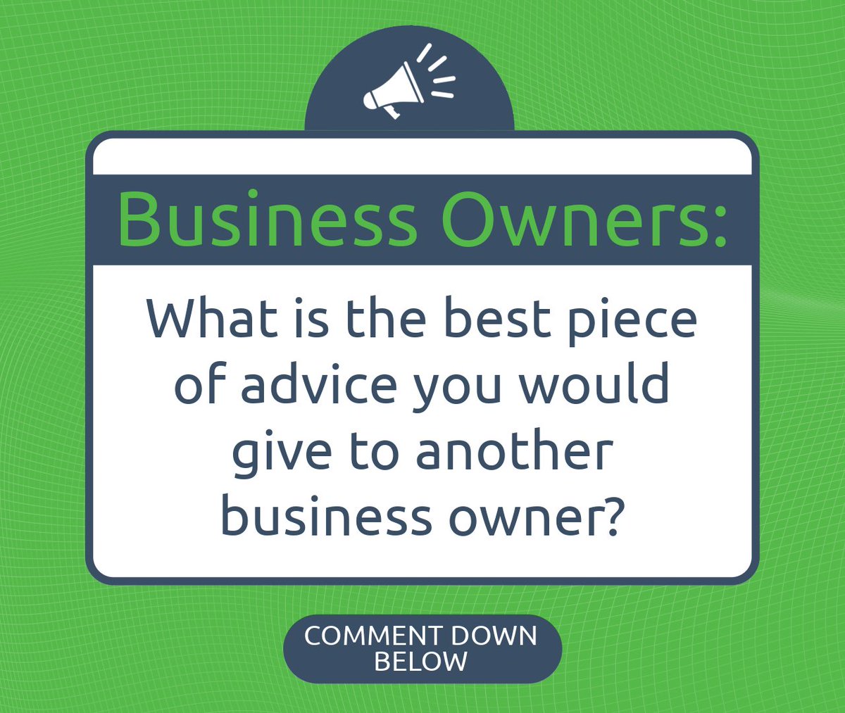 NCSBTDC's tweet photo. 📣 Business Owners, we would love to hear from you!

➡️ Comment down below and let us know what advice you would share with other business owners!

#SBTDC #YourBusinessBetter #CommunityEngagement #Poll #BusinessAdvice #CommunityKnowledge https://t.co/F7CyS3a0do