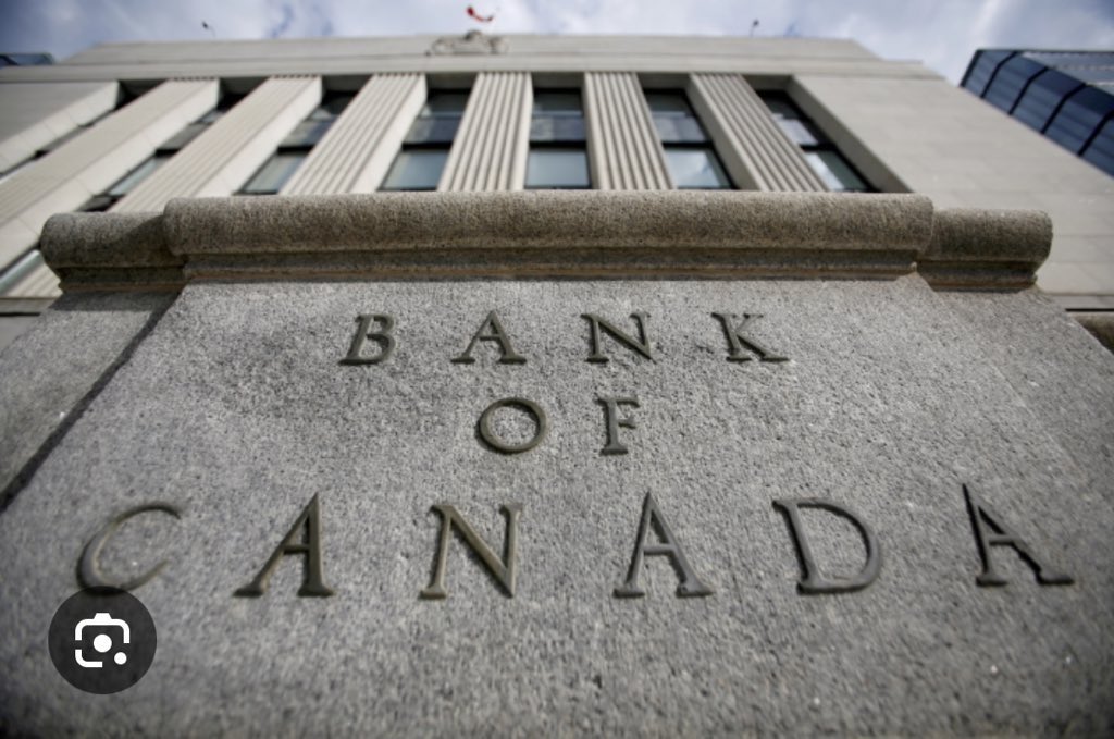AbramoDiLucaP's tweet photo. BREAKING: Bank of Canada cuts interest rates by 25 BPS, the first in the G7 to do so. https://t.co/xQwteMEzRE
