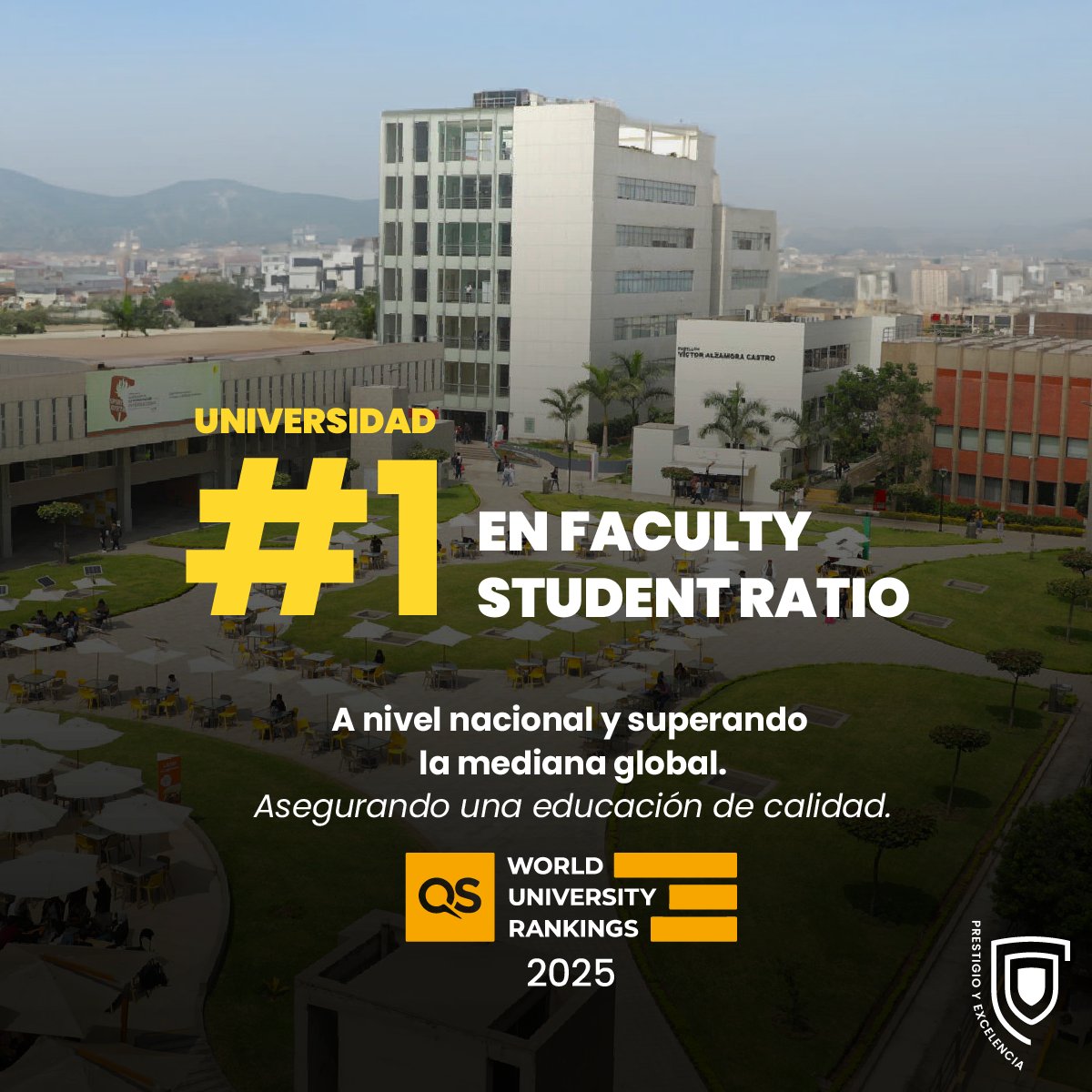favez_upch's tweet photo. ¡Excelentes noticias! Cayetano se posiciona en el top 3 de las mejores universidades del Perú, según el QS World University Rankings 2025. Además, lideramos el indicador 'Faculty Student Ratio' a nivel nacional  #QSWUR2025 #OrgulloCayetano 📌 Léelo aquí: https://t.co/QgQazLFod9 https://t.co/F17GenyW3B