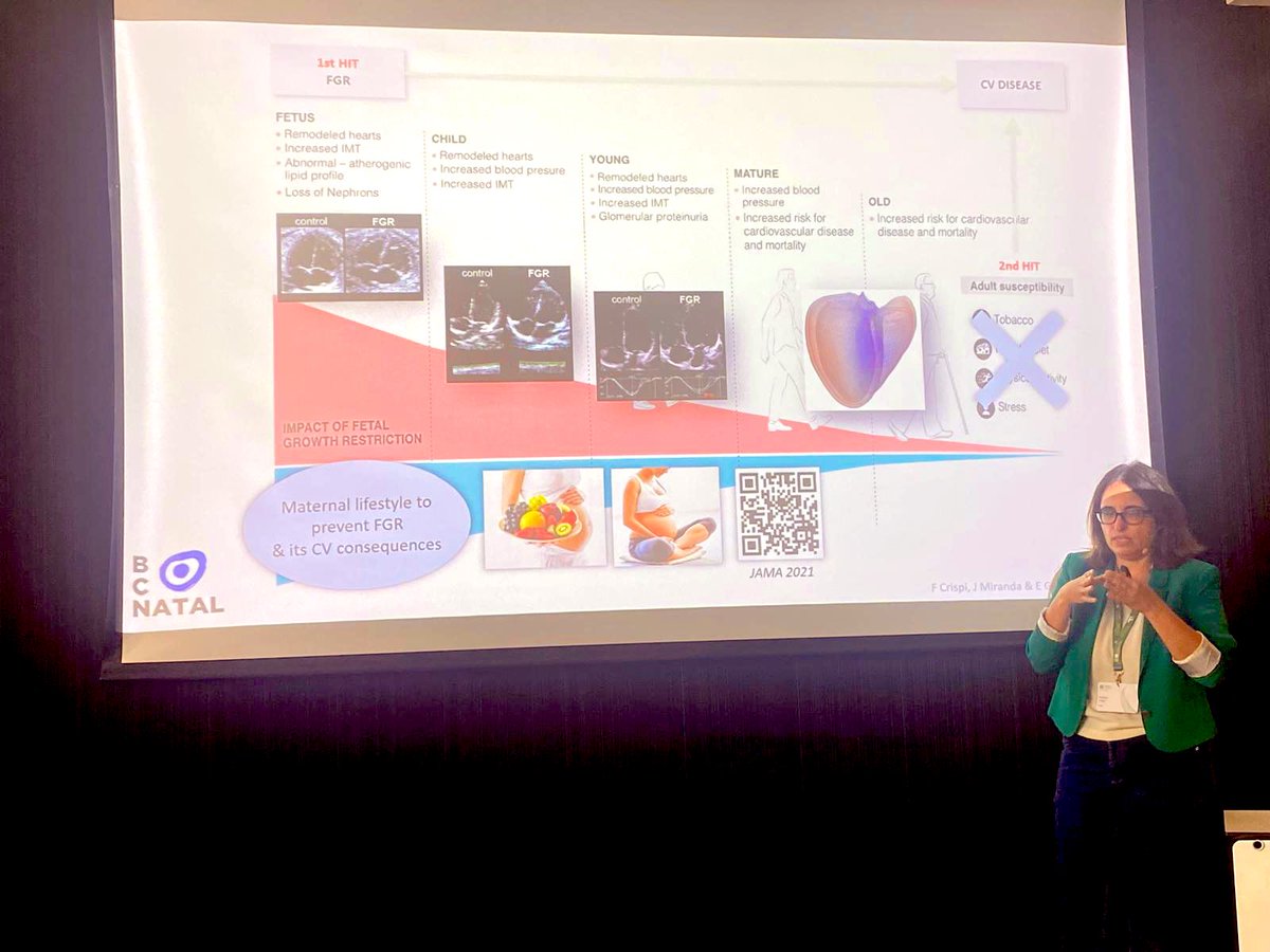 FatimaCrispi's tweet photo. A real pleasure to participate in the interdisciplinary #esci2024 congress discussing about the fetal origin of adult disease #dohad #prenatal #fetalprogramming https://t.co/IzBahwk2wq
