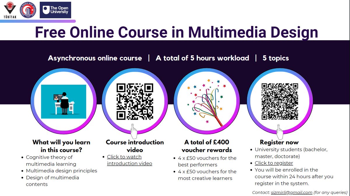Sarah Alcock (@sarahalcock19) on Twitter photo #FREE course for #university students at any level (undergrad, masters, #phd) developed by my <a href="/IETatOU/">Institute of Educational Technology, the OU</a> colleagues. 5 hours with a chance to give feedback and get voucher rewards - closes 16 June, sign up: docs.google.com/forms/d/e/1FAI… <a href="/OUstudents/">OU Students</a> <a href="/OUGradSch/">OUGradSchool</a> #FREE course for #university students at any level (undergrad, masters, #phd) developed by my <a href="/IETatOU/">Institute of Educational Technology, the OU</a> colleagues. 5 hours with a chance to give feedback and get voucher rewards - closes 16 June, sign up: docs.google.com/forms/d/e/1FAI… <a href="/OUstudents/">OU Students</a> <a href="/OUGradSch/">OUGradSchool</a>