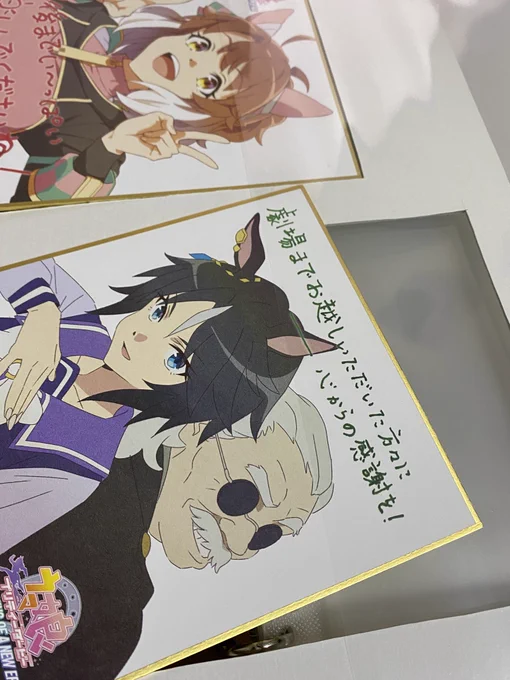 これだ〜っていうミニ色紙の観賞兼収納の商品がないのでアイディア出し
ミニ色紙サイズの穴が空いたA4厚紙出してくれたらクリアファイルに並べて保管できそう
グッズメーカーの人どうですかね?
 
なお見やすいが場所は取る 