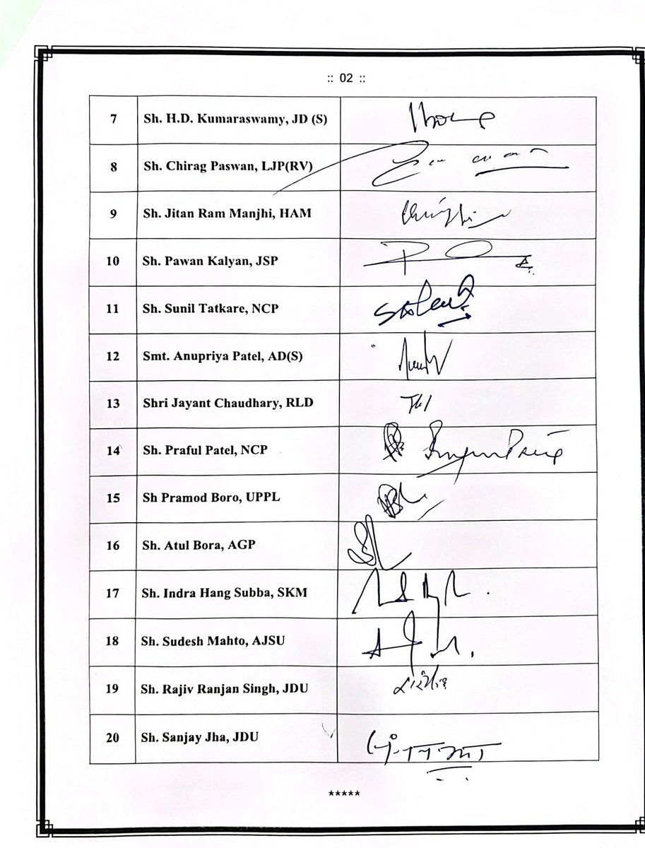 DevangVDave's tweet photo. It's a done deal,
Game over for INDI Alliance! 🎉
All parties of NDA extends support to @narendramodi ji's record third term and congratulate Modi ji for his exceptional leadership.
#ModiForIndia #ThirdTermVictory https://t.co/ZYpKesX2US