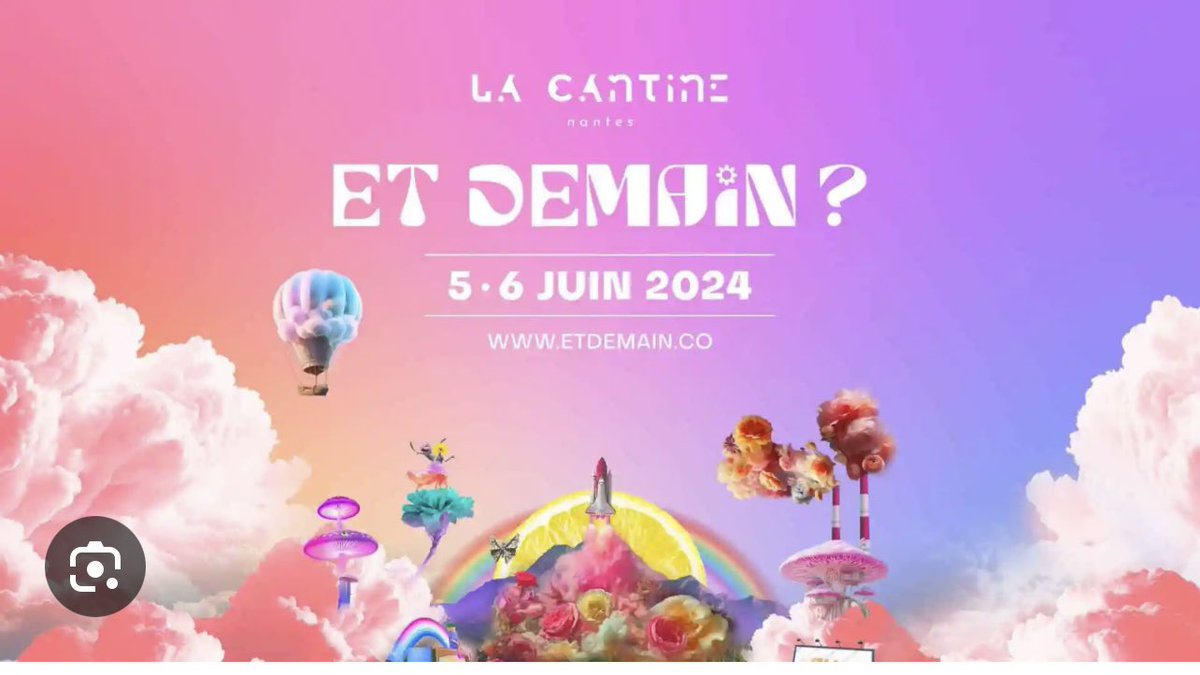 AnnieLichtner's tweet photo. Souvenirs souvenirs le #Web2Day se transforme en #EtDemain @CantineNantes J’adore ces affiches et vous.? https://t.co/2LscRbgn7a