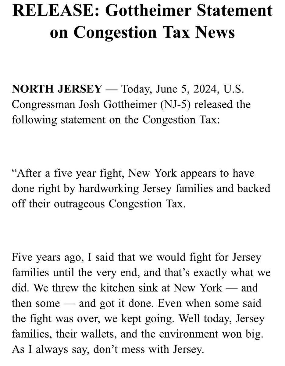 Excessive celebration on <a href="/RepJoshG/">Rep Josh Gottheimer</a> — 15-yard penalty.