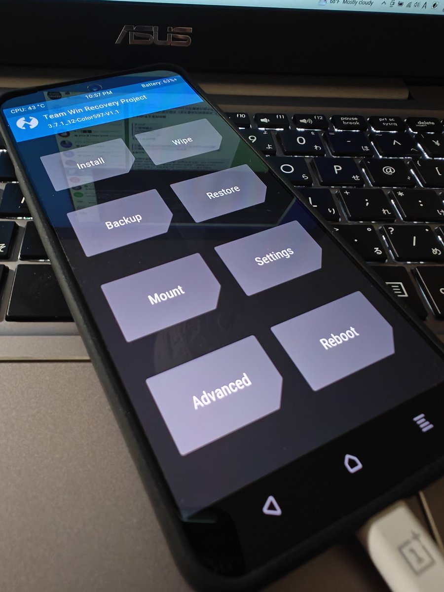 08_YZF_R1's tweet image. ．TWRP導入可(data decript出来ない)
．Magisk 27.0でroot可
．BL unlockしてもボタンコンボでbootloaderには入れない
．adbまたはtwrpからのreboot bootloaderは可

#OnePlus #Ace3V #PJF110