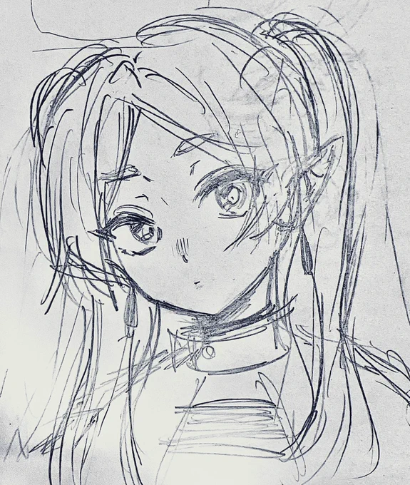 なぜか思い立って自分の絵柄でフリーレン描くチャレンジしてたんだがクソむずい
可愛くはかけた 