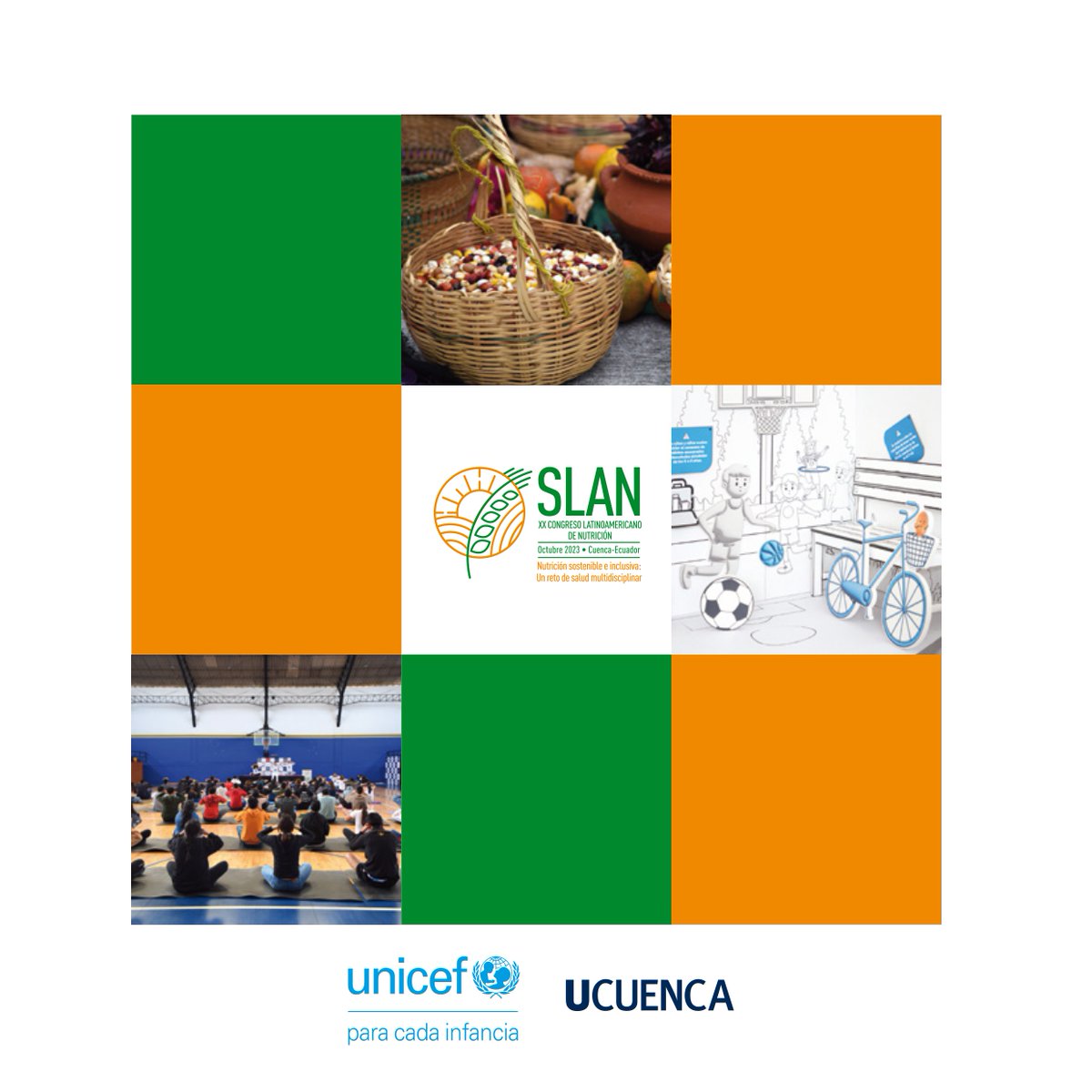 unicefecuador's tweet photo. 📣A través del informe "Memorias y recomendaciones: XX Congreso Latinoamericano de Nutrición (SLAN 2023)", realizado por @udecuenca y @unicefecuador, hacemos un análisis integral para seguir avanzando en la protección y el desarrollo de los niños, niñas y adolescentes en Ecuador.