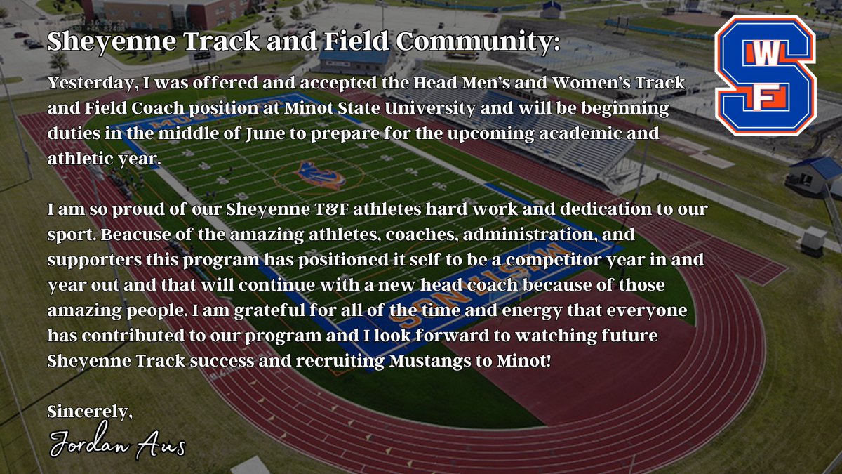 Sheyenne High School TF/XC tweet media