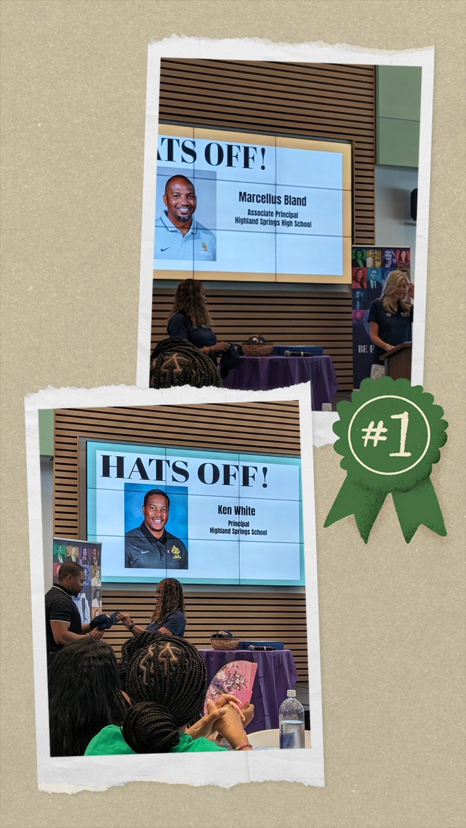 Hats off to <a href="/HSHS_Principal/">Kenneth White Ed.D.</a> @HSHS_AsPBland! Thanks for all you do for <a href="/WeAreHSHS/">We Are HSHS</a> and the community! <a href="/HenricoSchools/">Henrico Schools</a> <a href="/AmyCashwell/">Amy Cashwell</a>