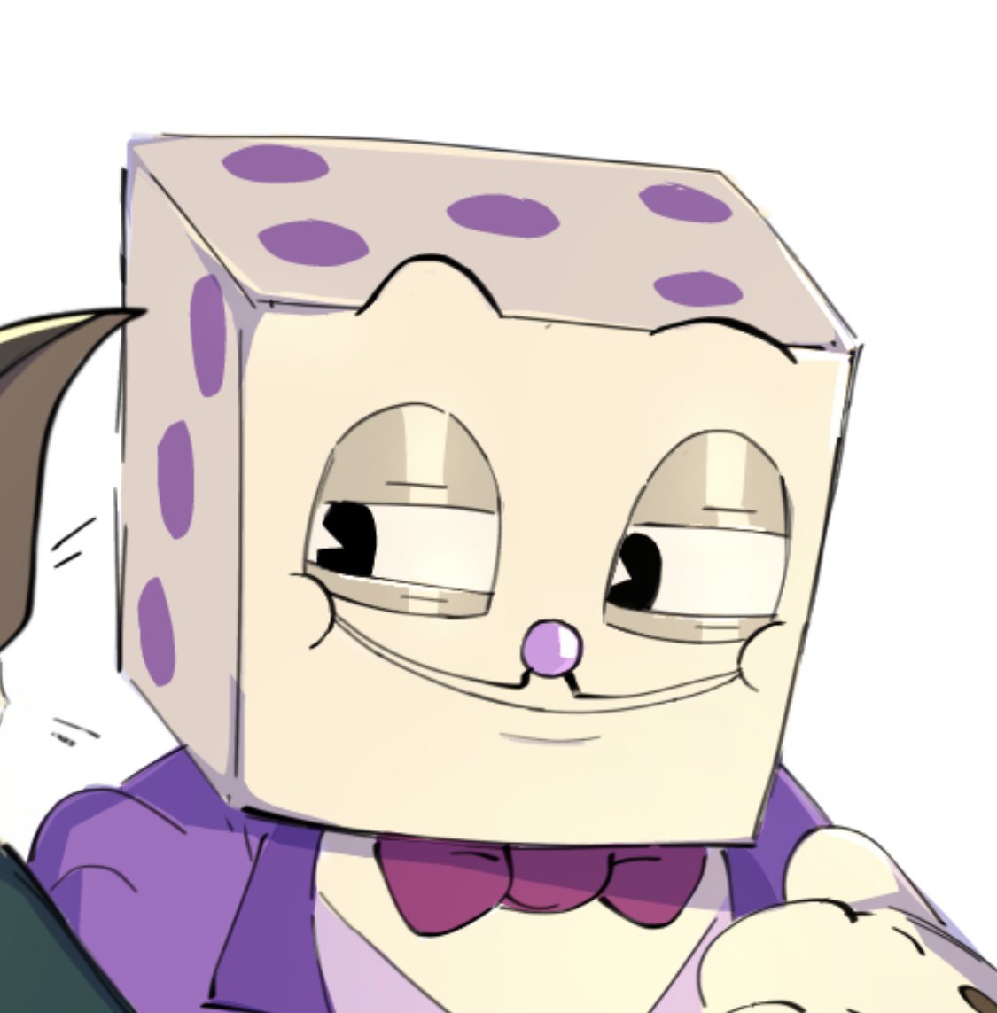 Eung_030's tweet photo. 다이스 억지로 낑가 넣기 #kingDice #CupheadShowDevil https://t.co/hlEANMwajp