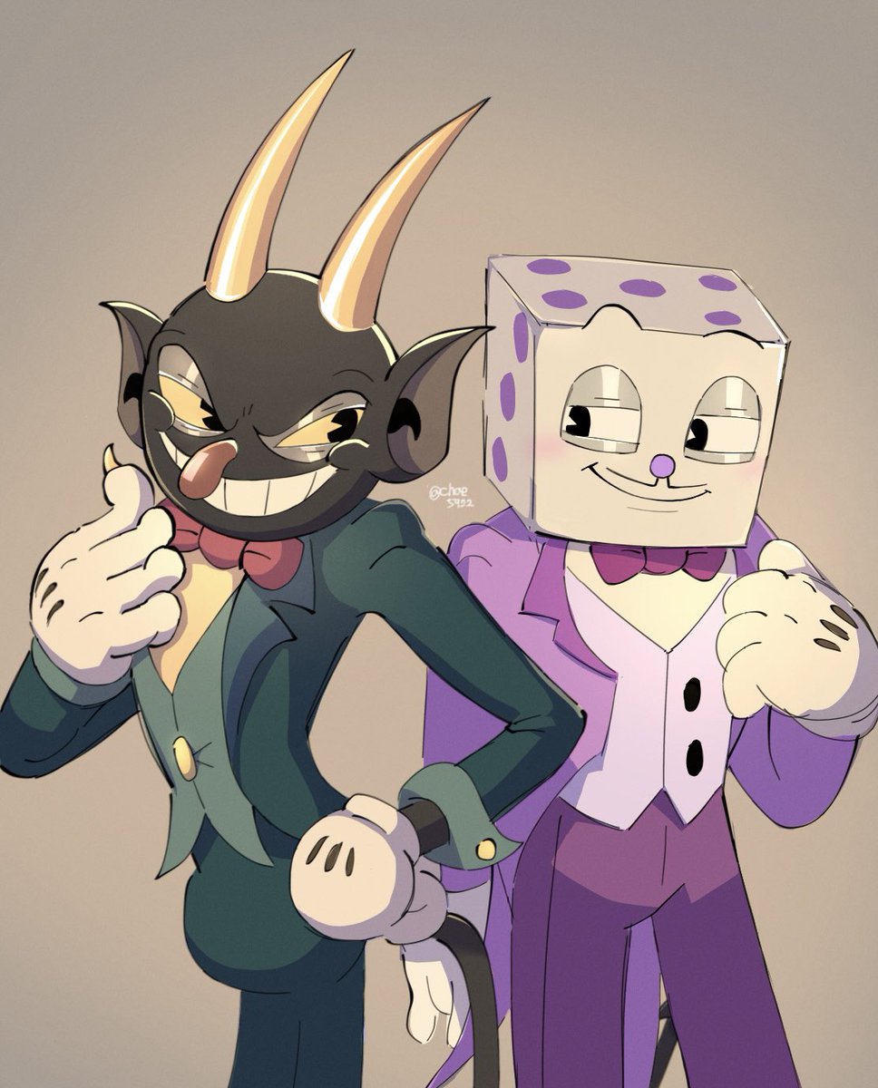 Eung_030's tweet photo. 다이스 억지로 낑가 넣기 #kingDice #CupheadShowDevil https://t.co/hlEANMwajp