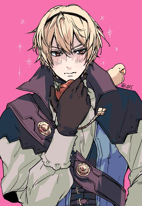 #FE版深夜の真剣お絵描き60分一本勝負 お題『好物、好きなこと』 FEH トマト弁当レオン