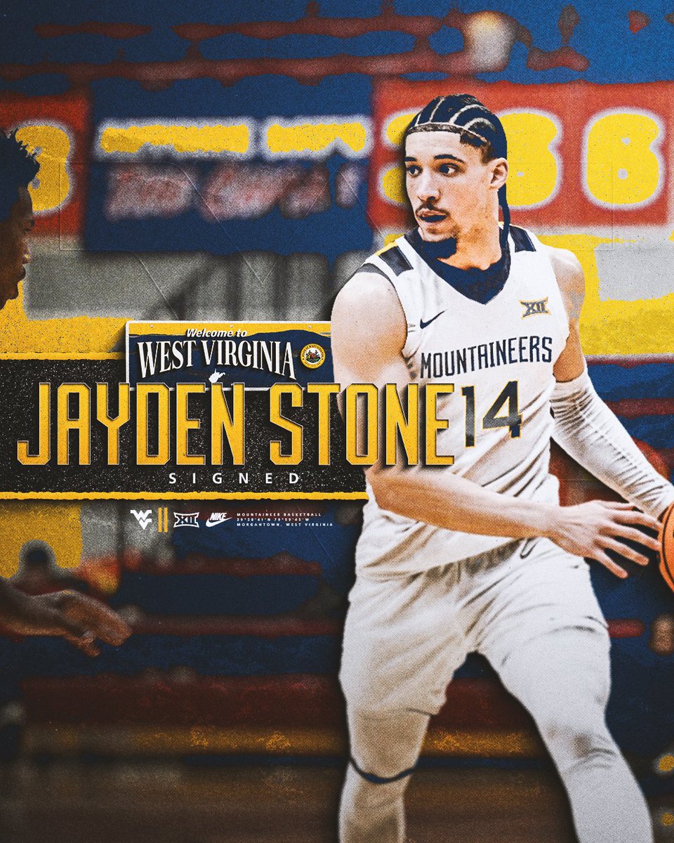 WVU Men's Basketball (@wvuhoops) on Twitter photo ππππππ βοΈ <a href="/JaydenSballin/">Jayden Stone π¦πΊ</a>
Welcome to Almost Heaven! β tinyurl.com/284tuj5p
#HailWV ππππππ βοΈ <a href="/JaydenSballin/">Jayden Stone π¦πΊ</a>
Welcome to Almost Heaven! β tinyurl.com/284tuj5p
#HailWV