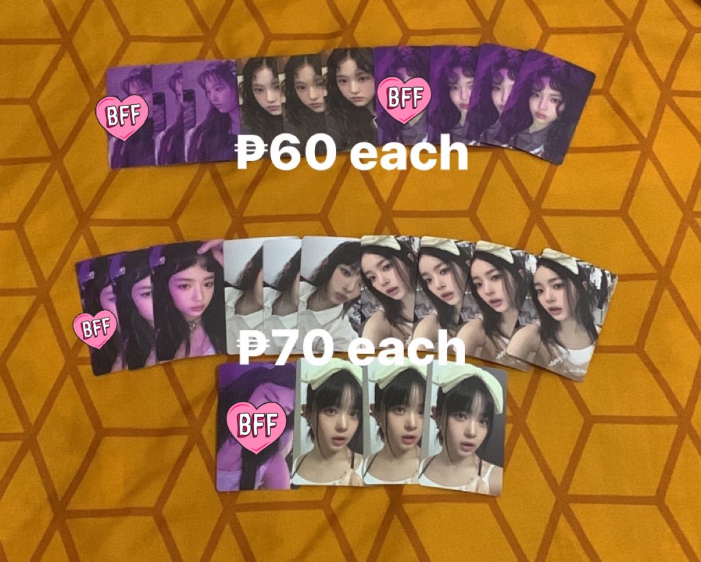 ihaechyoo's tweet photo. wts lfb ph #haennisells

newjeans get up weverse photocards   onhand 

- ₱ on each pic
- flash exp
- dop nego
- will prio madami kukunin 

t. nj hanni minji dani haerin hyein https://t.co/a2g2iQbwKy