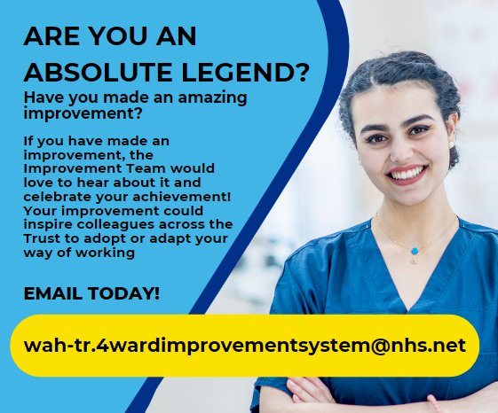 Let's celebrate your improvements!