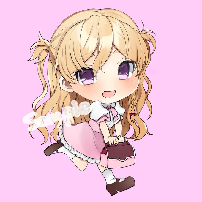 支援者グッズ先程入稿致しました!お嬢様コーデなザラ姉様とお出かけアクスタ!金沢もしくはBOOTHでお渡しいたします。頒布分も少ないですがあります。よろしくお願いします😊 