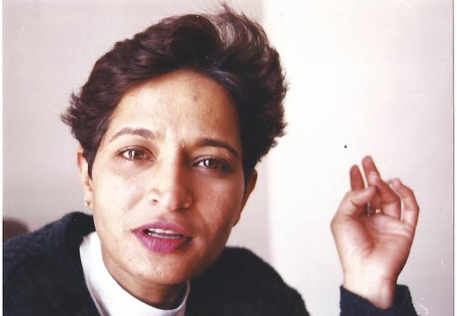 _ArjunMukherjee's tweet photo. She has a stake in what happened on 4th of June. The fallen but not forgotten #GauriLankesh https://t.co/YEVpZjBf8I