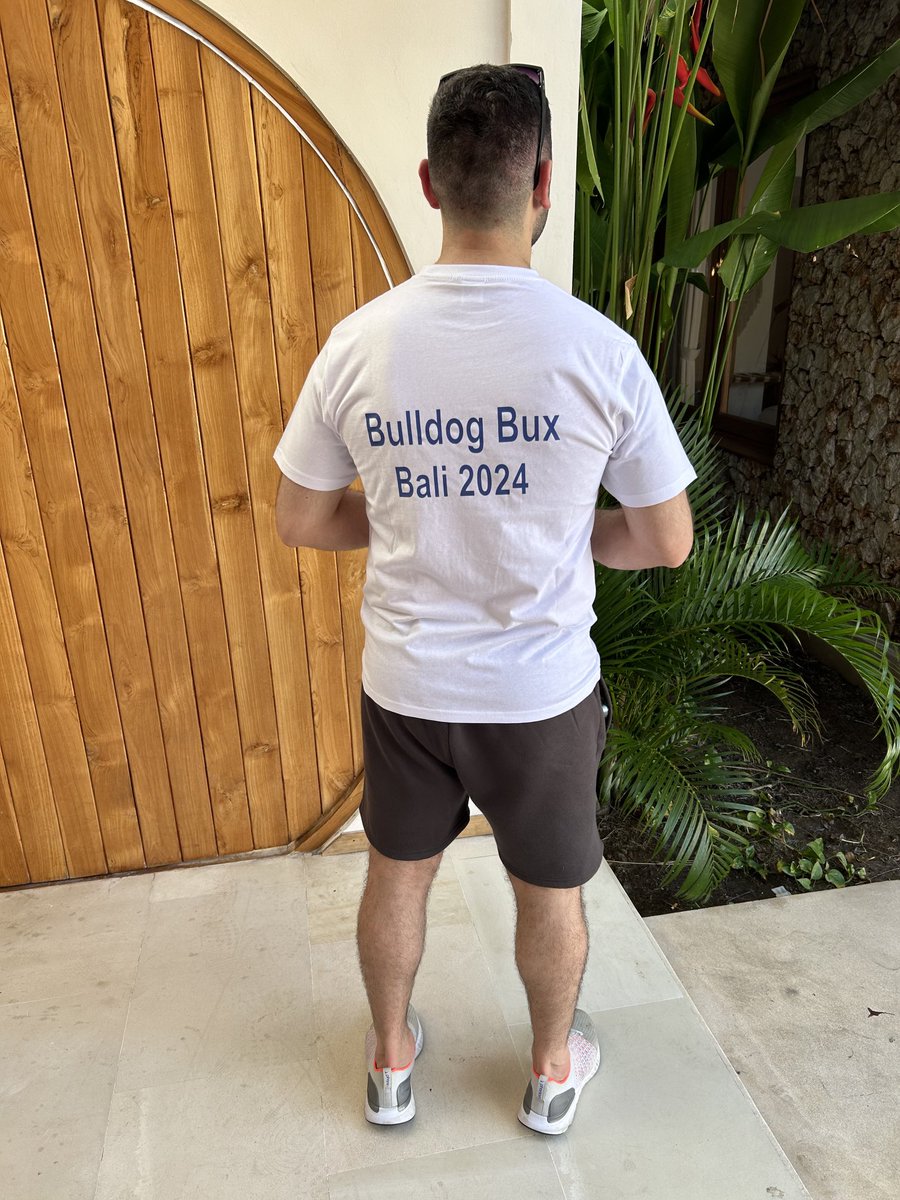 abibadra's tweet photo. ⁦@PhilGould15⁩ we are missing the Dogs game this week for the first time in a very long time - but we are representing - would love a shout out #proudtobeabulldog https://t.co/YmEMEhfMC3