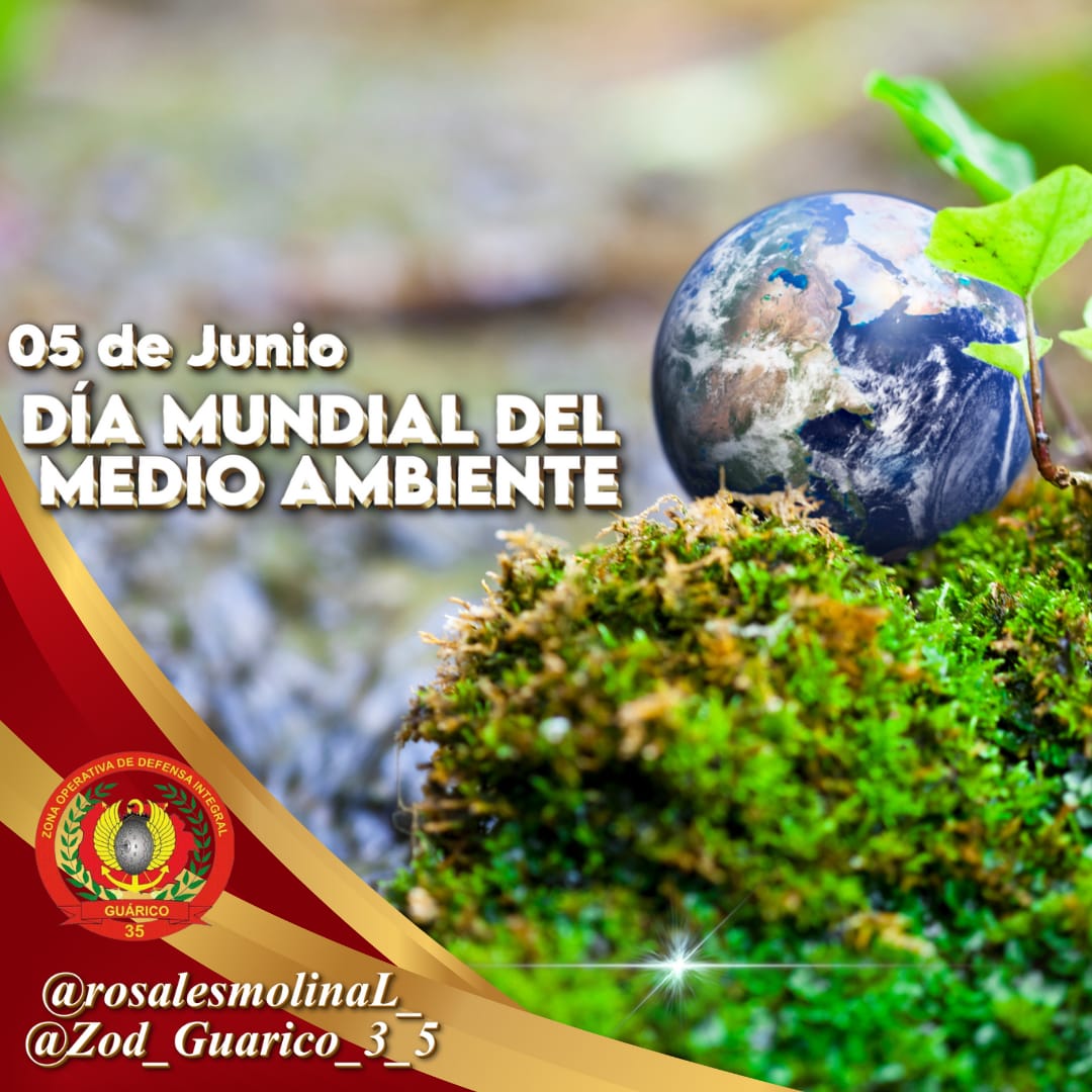 En el Día Mundial del Medio Ambiente, recordamos la importancia de adoptar prácticas sostenibles y recuperar ecosistemas vitales para asegurar un futuro en armonía con la naturaleza. 🌍🌿 ¡Salvemos el Planeta! #MedioAmbiente #Sostenibilidad
#PuebloMaduroEnPaz