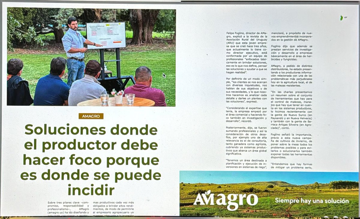 Compartimos nota de Asociación Rural del Uruguay, del ciclo de charlas realizadas previo a la campaña de invierno.