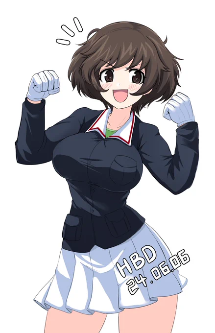 お誕生日おめでとうございます#秋山優花里生誕祭 